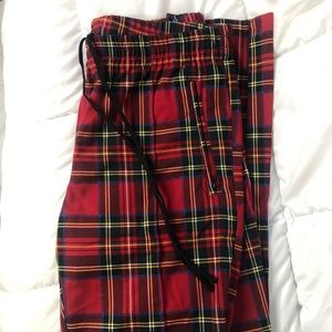 New Mens Forever 21 Plad Pants